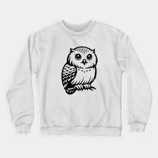 Snowy Owl Crewneck Sweatshirt